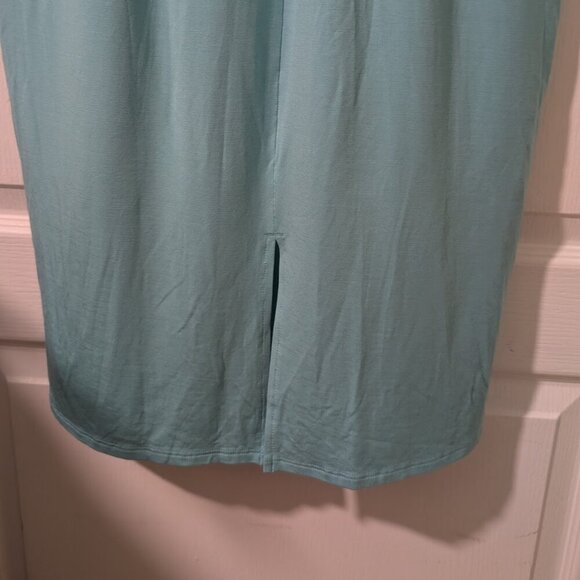 NEW! Athleta | Santorini Cinch Dress In Turquoise (M-Tall) - Picture 5 of 12